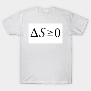 Second law of thermodynamics (C020/2169) T-Shirt